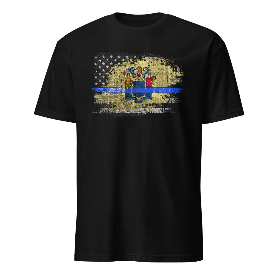 New Jersey Thin Blue Line Flag product image (1)