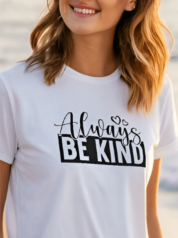Always Be Kind - Women's White T-Shirt product image (1)