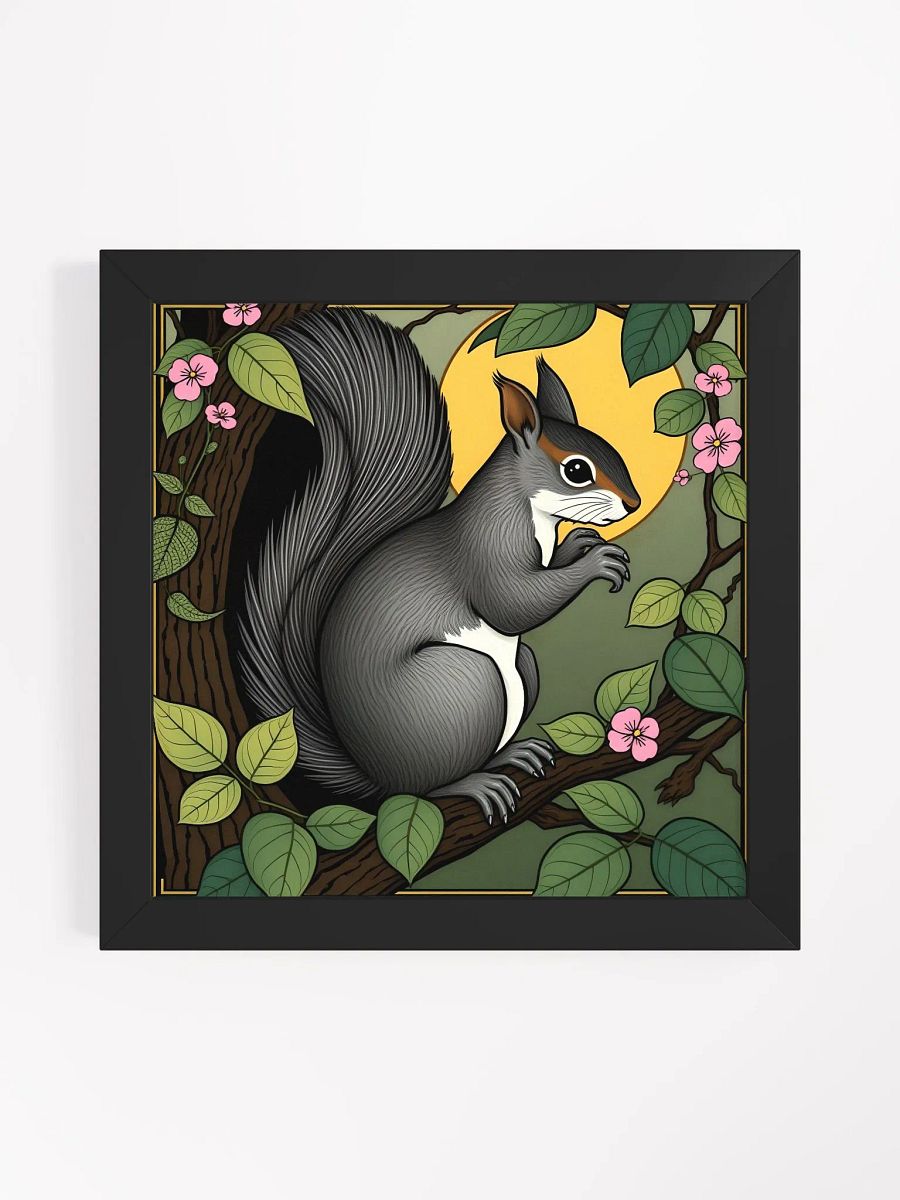 Vibrant Ayous Wood Framed Matte Poster product image (3)