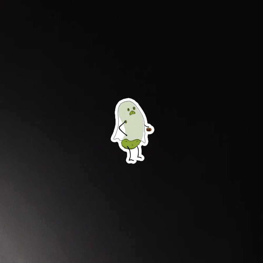 Trick or Treat Pickle magnet product image (3)