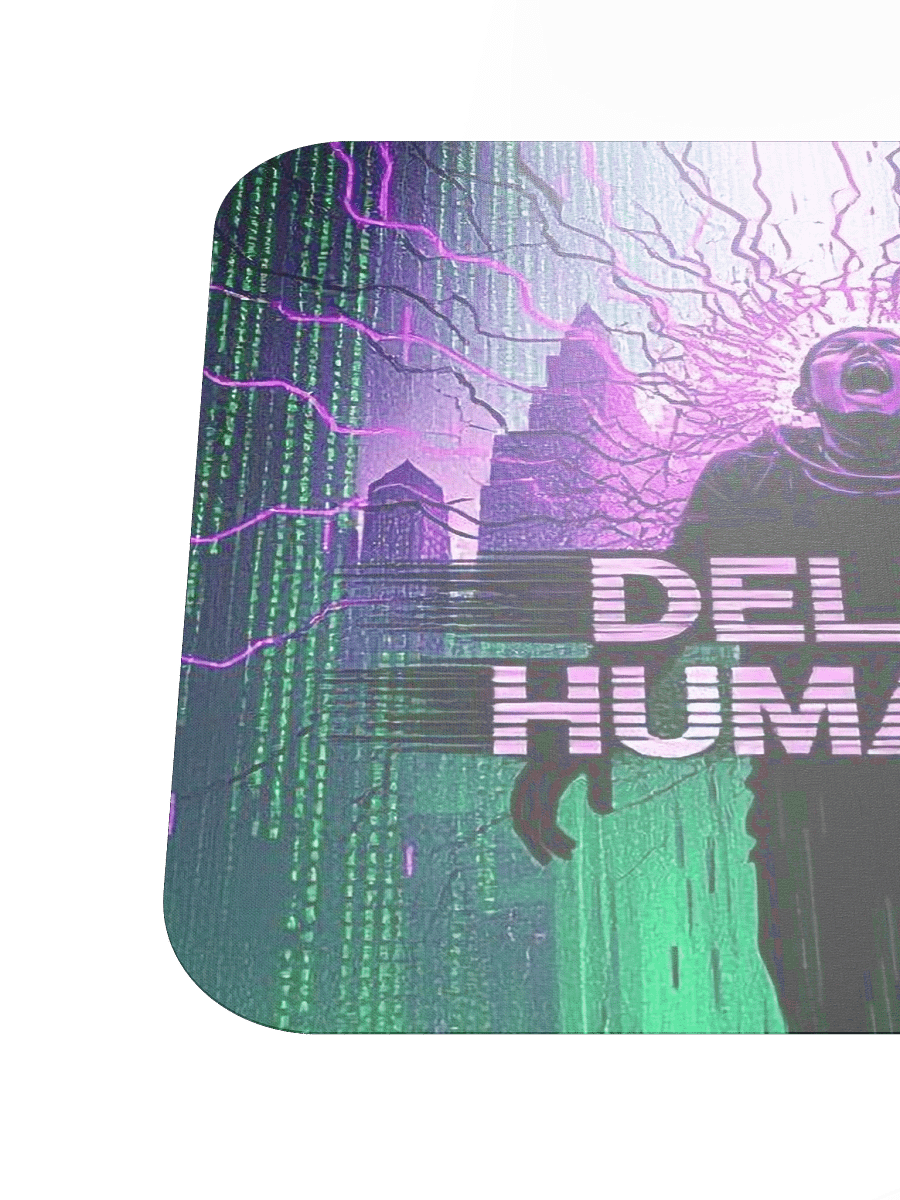 Delete Humanity Mouse Pad product image (6)