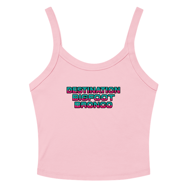 2025 Bronco Beach Bash Ocean City / Destination Bigfoot Bronco Collab | Full Full Frontal Women's Bella + Canvas Micro-Rib Tank Top (Multiple Colors Available) product image (2)
