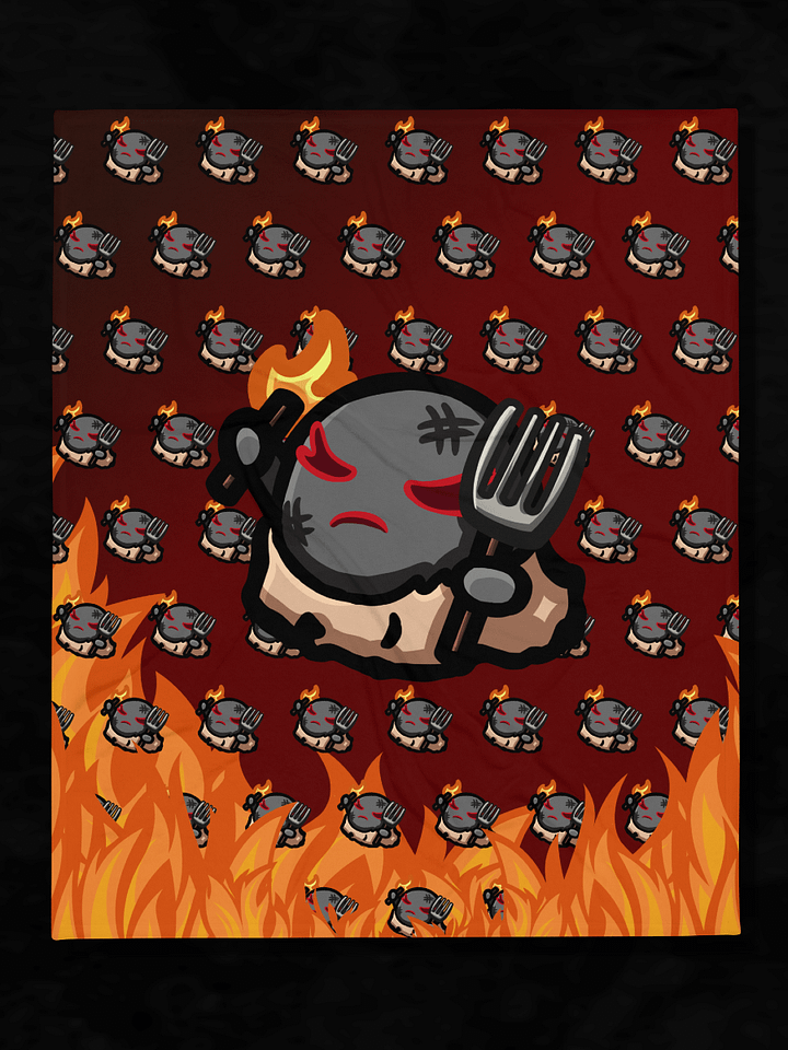 Riot Spam Throw Blanket product image (1)