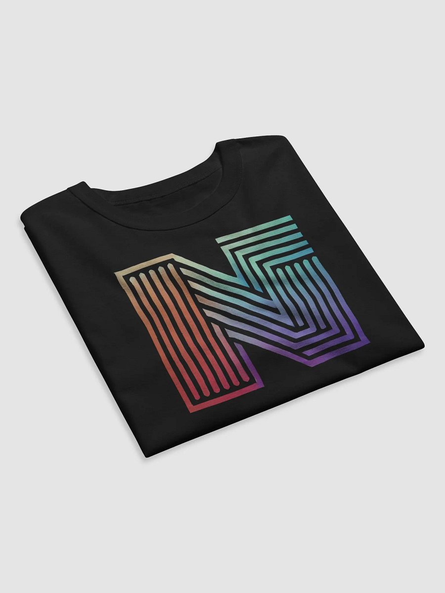 Symmetric Gradient Geometric Tee product image (19)