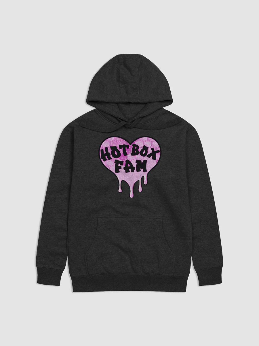 UNISEX HOT BOX FAM PINK HONEY COMB HOODIE product image (8)