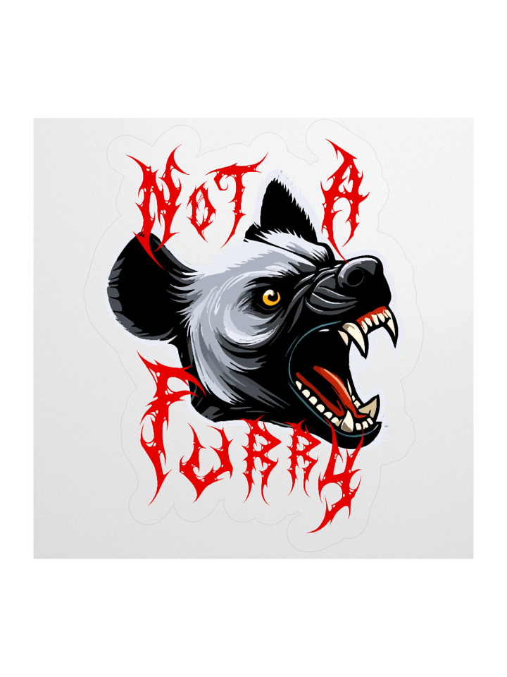 NOT A HYENA STICKERS product image (1)