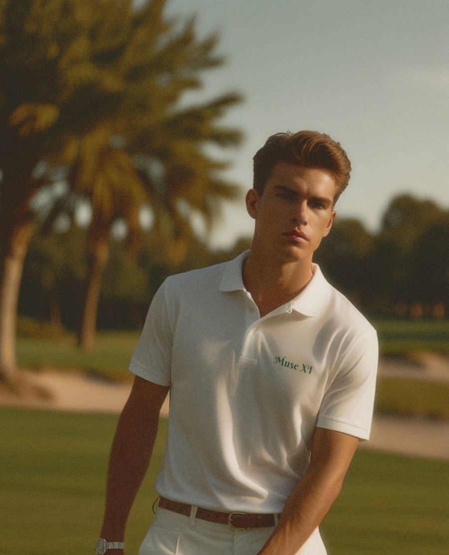 Muse XI x Adidas Performance Polo Shirt (green) product image (7)