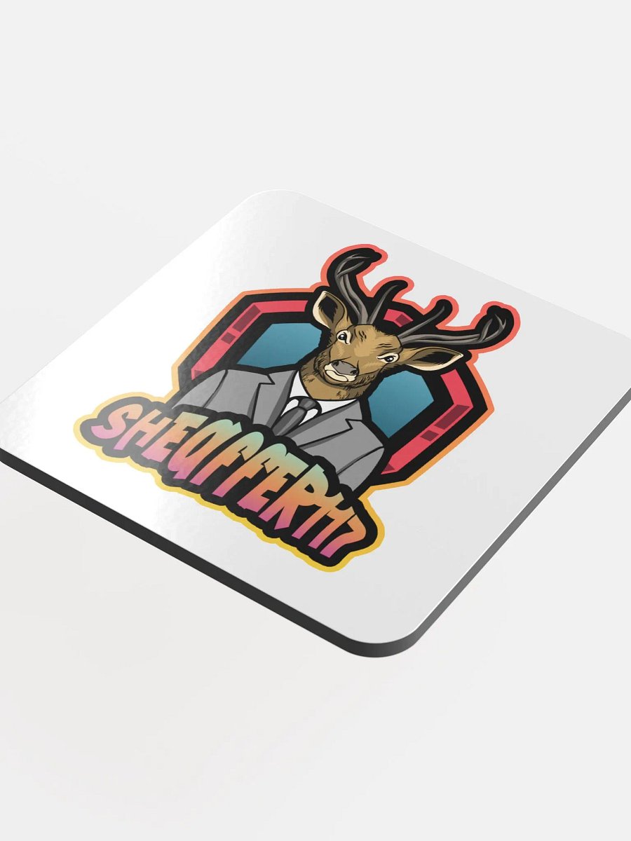 Deer Emblem Cork Coaster product image (4)