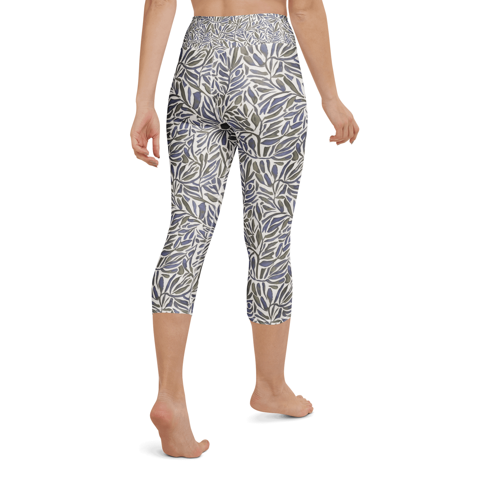 Leaves Garden Capri Leggings product image (3)