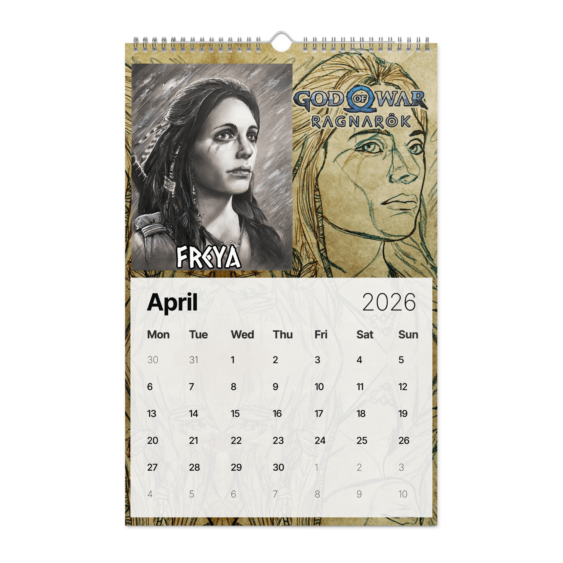 ELFSAR's 2026 God of War Ragnarök Calendar product image (5)