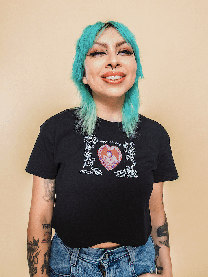 Heart Tee - Black product image (2)