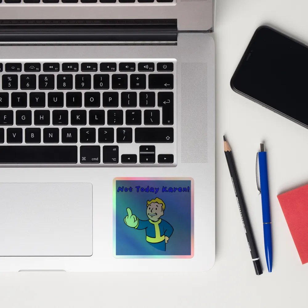 Not Today Karen! Vault Boy Salute Sticker's product image (12)