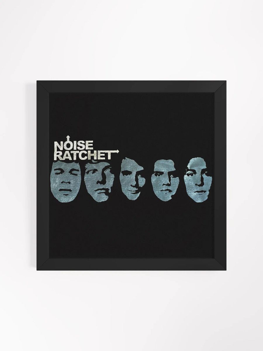 Noise Ratchet Faces Poster Framed product image (2)