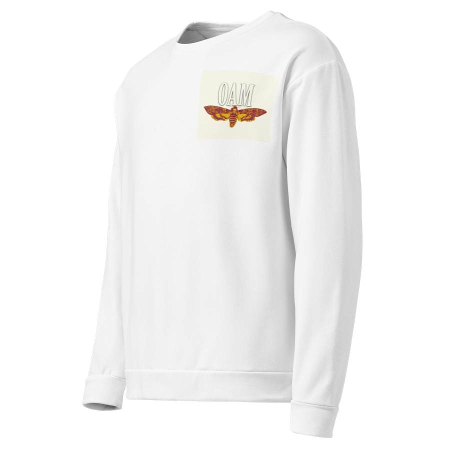 Moth-Printed Unisex Sweatshirt product image (3)