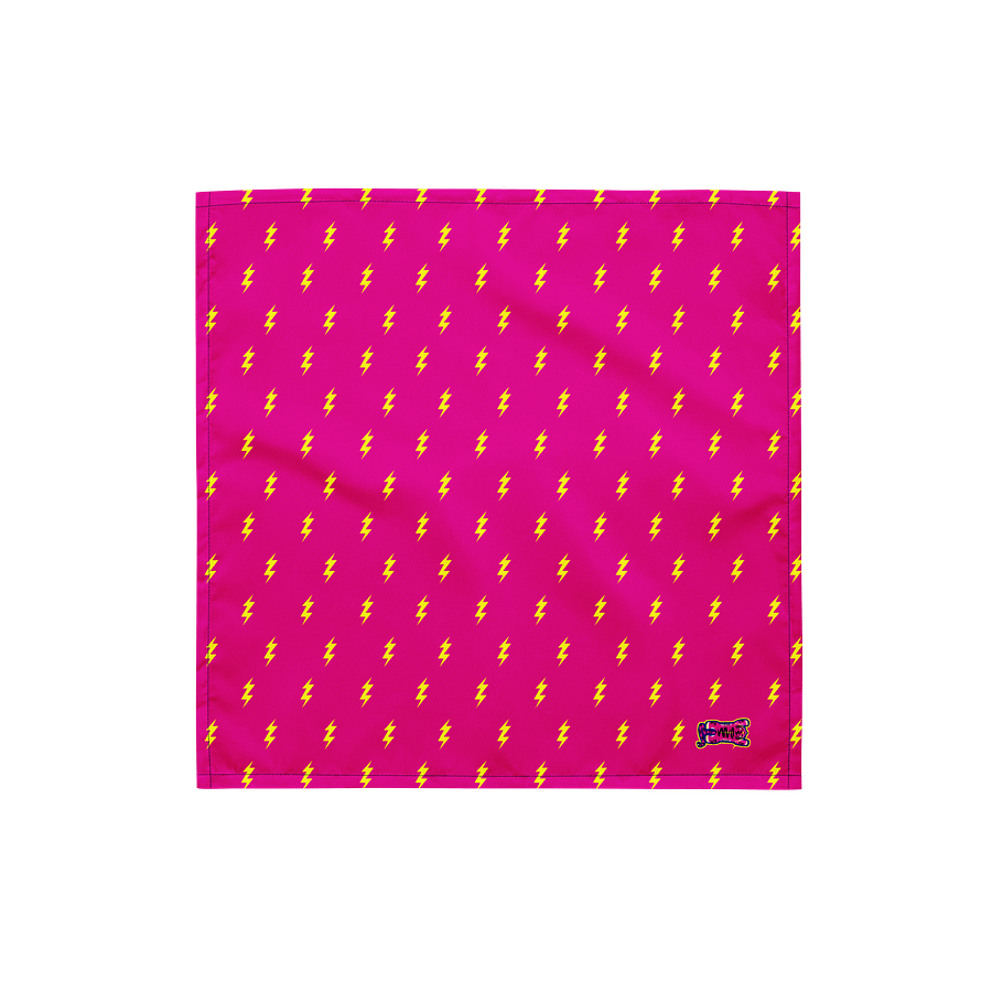 Lightning Bolt Bandana in Pink product image (3)