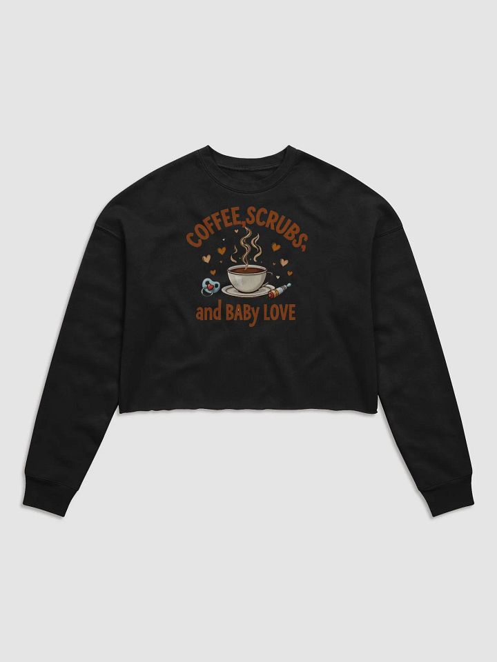 Mommy Fuel Fleece Crop Sweatshirt product image (2)