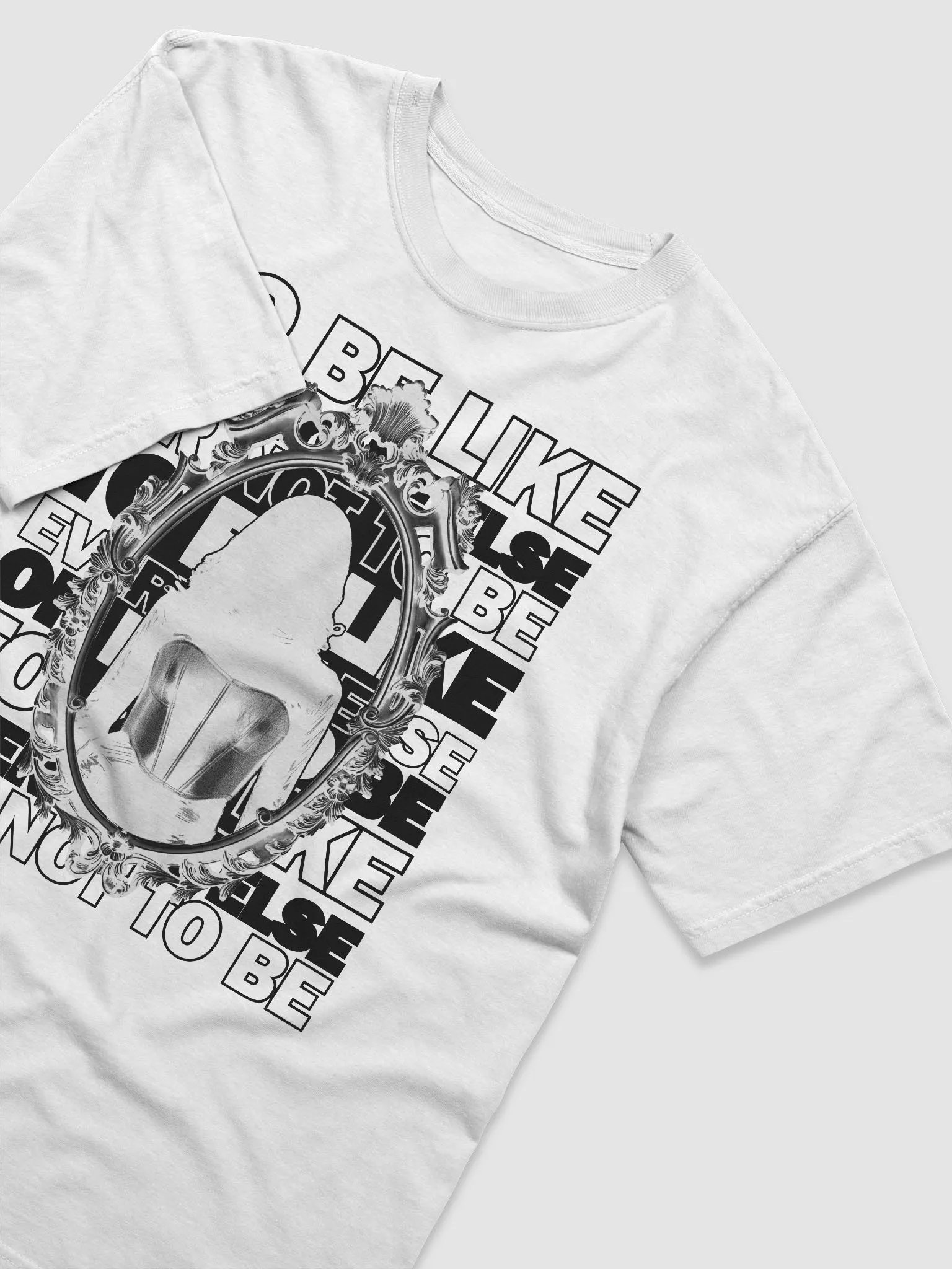 Remera (Blanca) To Be Like Everyone Else product image (3)