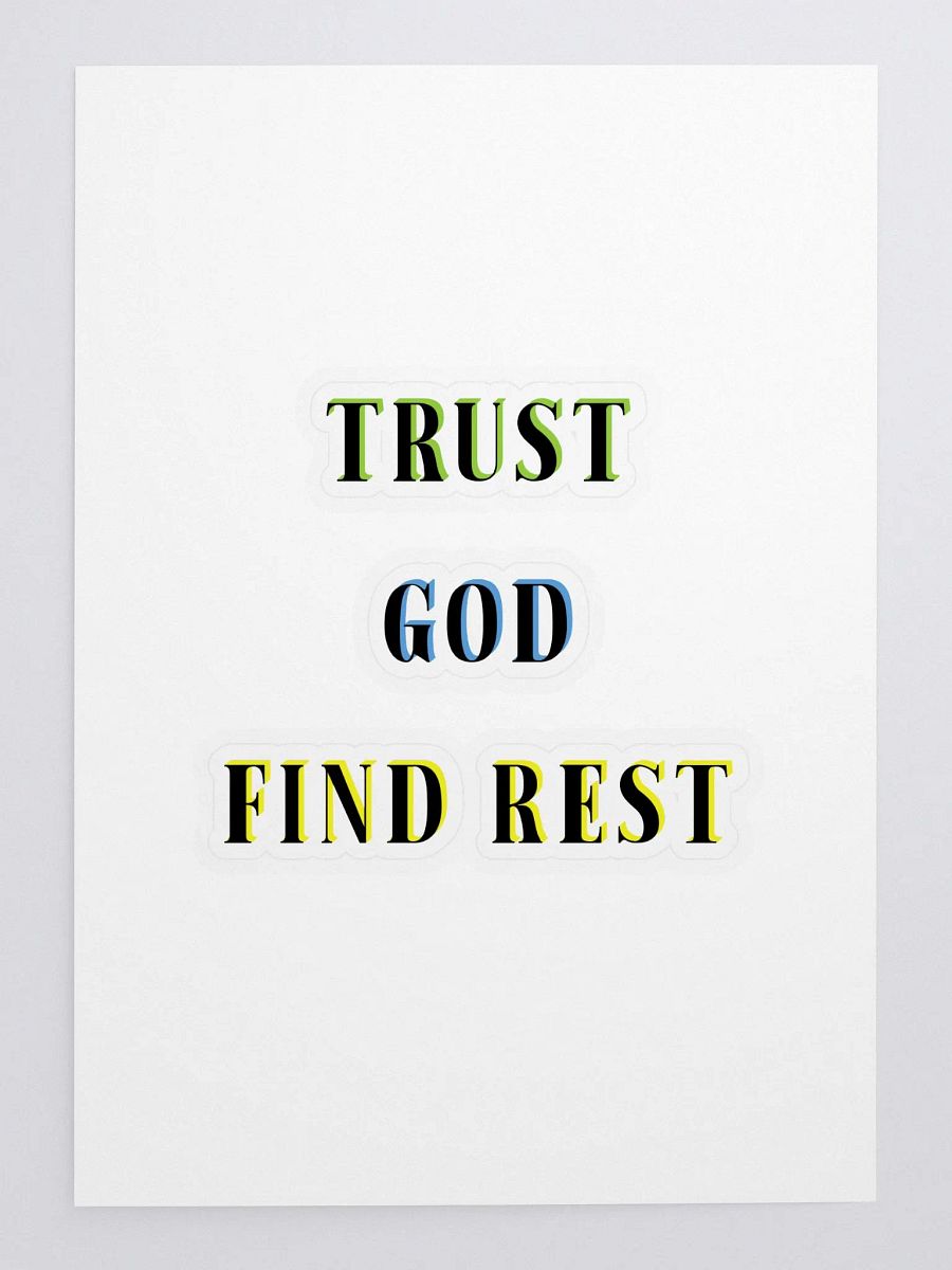TRUST GOD FIND REST product image (3)