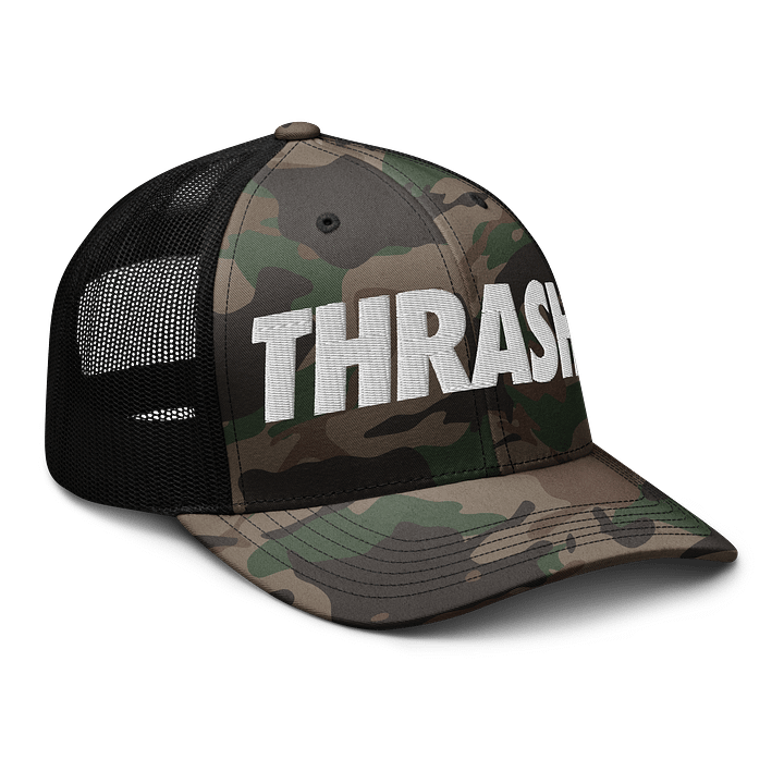 THRASH CAMO HAT (WHITE) product image (2)