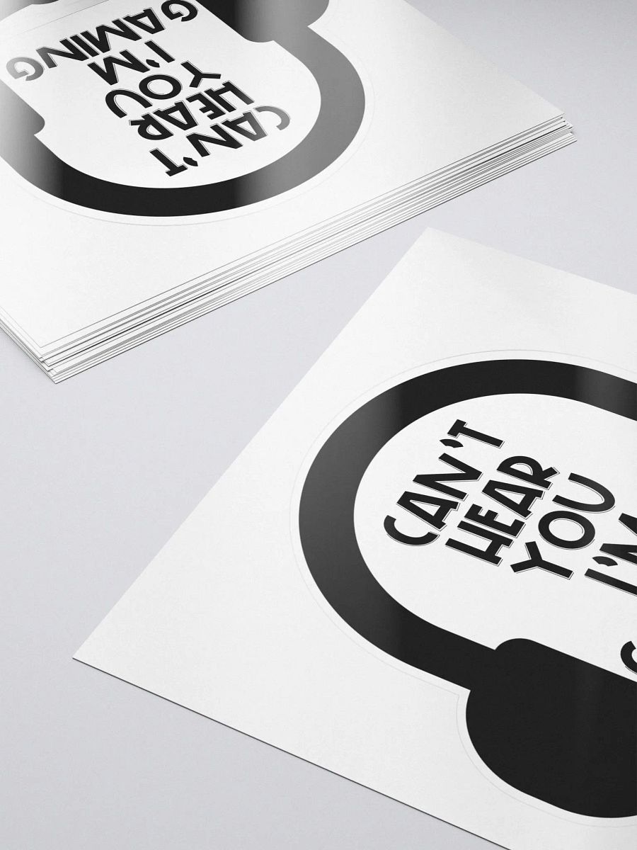 Gaming Kiss Cut Sticker product image (5)