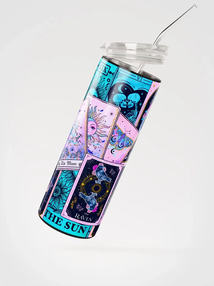 'Bold Tarot Cards' Stainless Steel Tumbler product image (2)