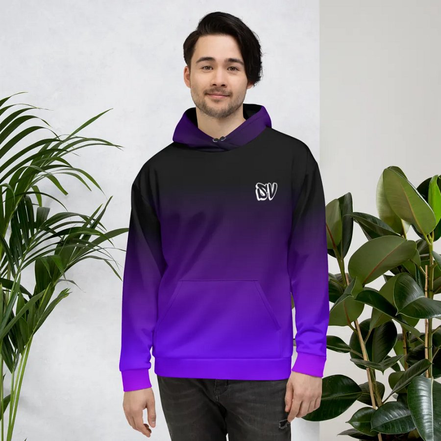 STRAIGHT VIBIN NEON COLOR FADE STYLE SASUKE UCHIHA HOODIE product image (4)