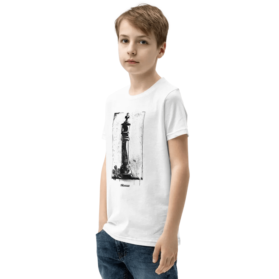 Grunge Chess: The King children's t-shirt product image (4)