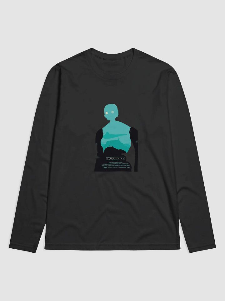 K-2SO Star Wars Silhouette Long Sleeve Shirt product image (2)