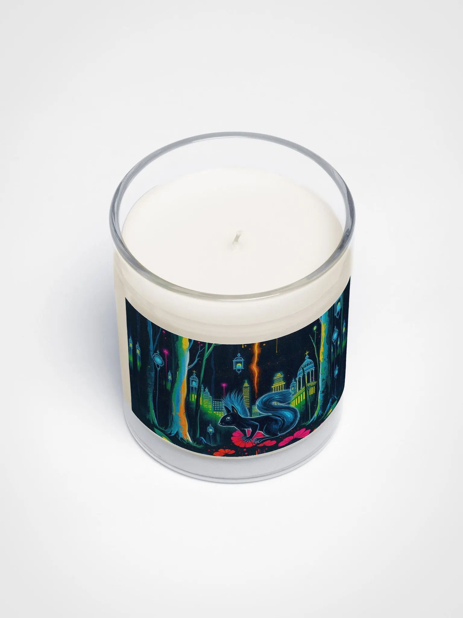 Whimsical Squirrel Glow Soy Wax Candle product image (3)