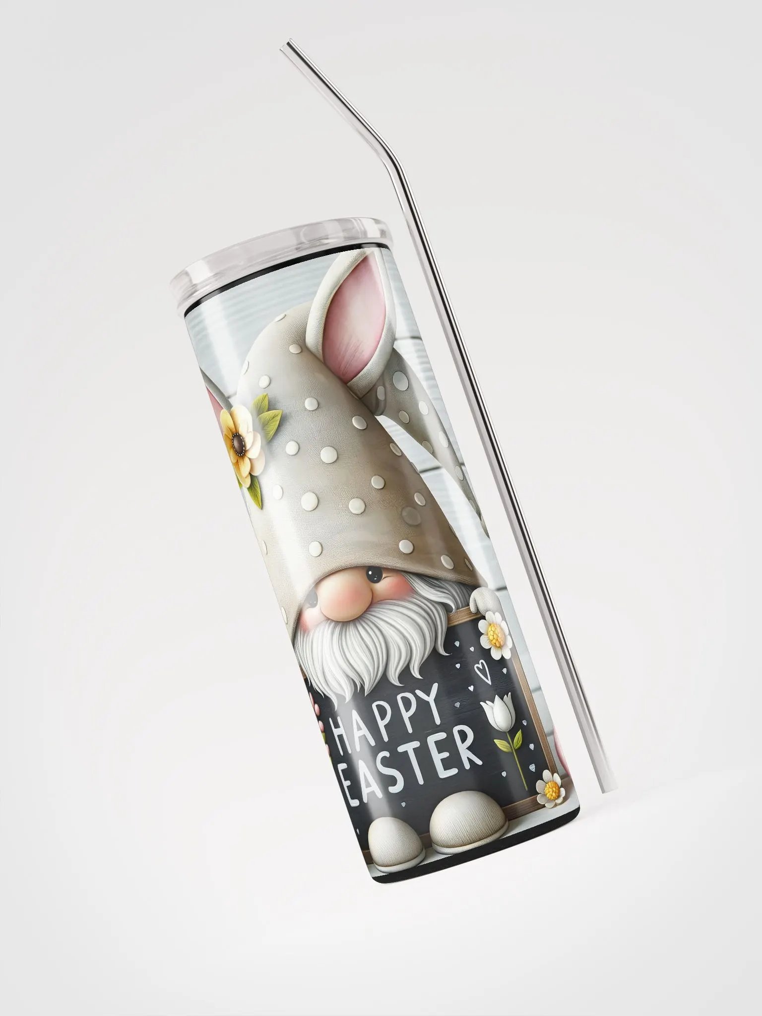 Easter Gnome Stainless Steel Tumbler product image (5)