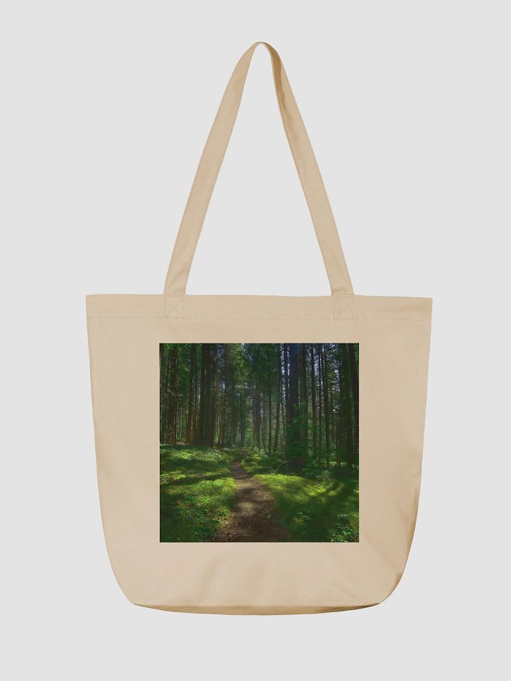 Lower Dungeness Trail Timber sun lighting Forest Eco Tote product image (3)