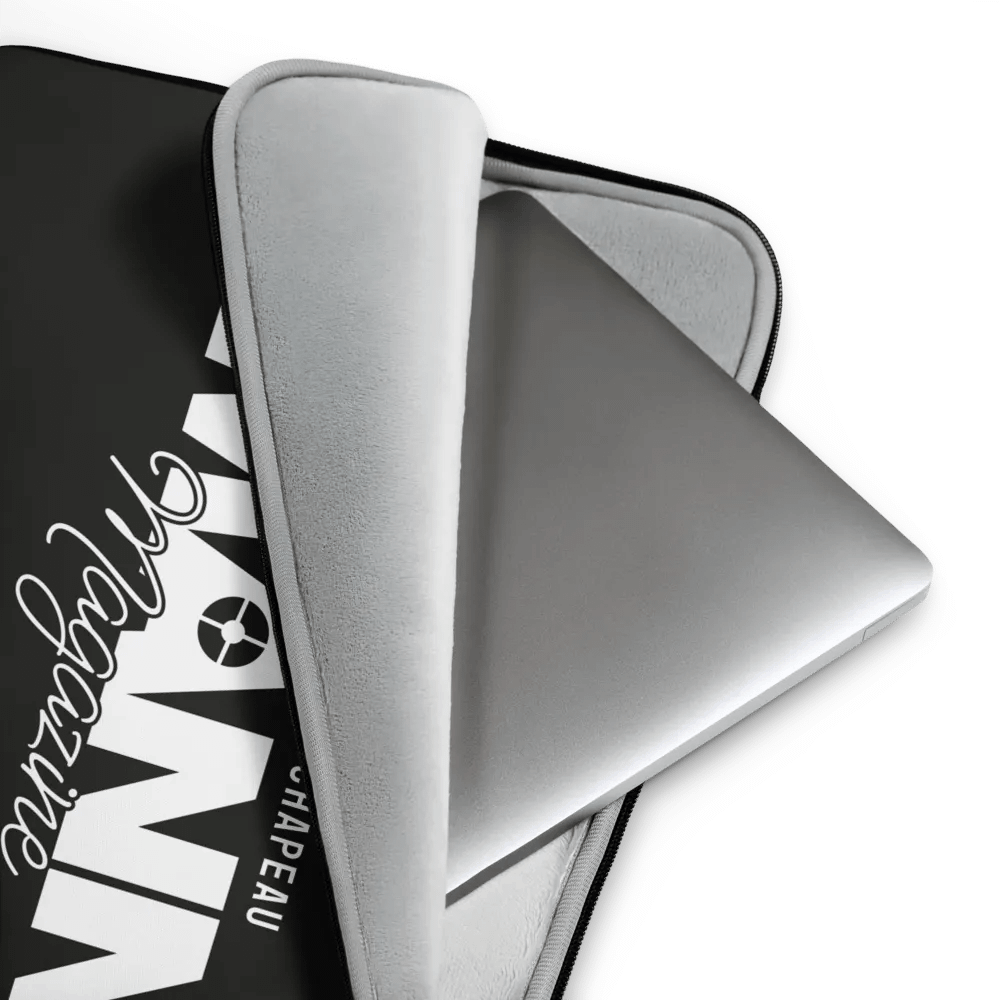MANN Magazine Black Laptop Sleeve product image (3)