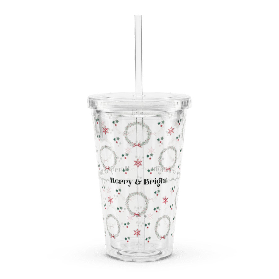 Merry & Bright Christmas Tumbler product image (2)