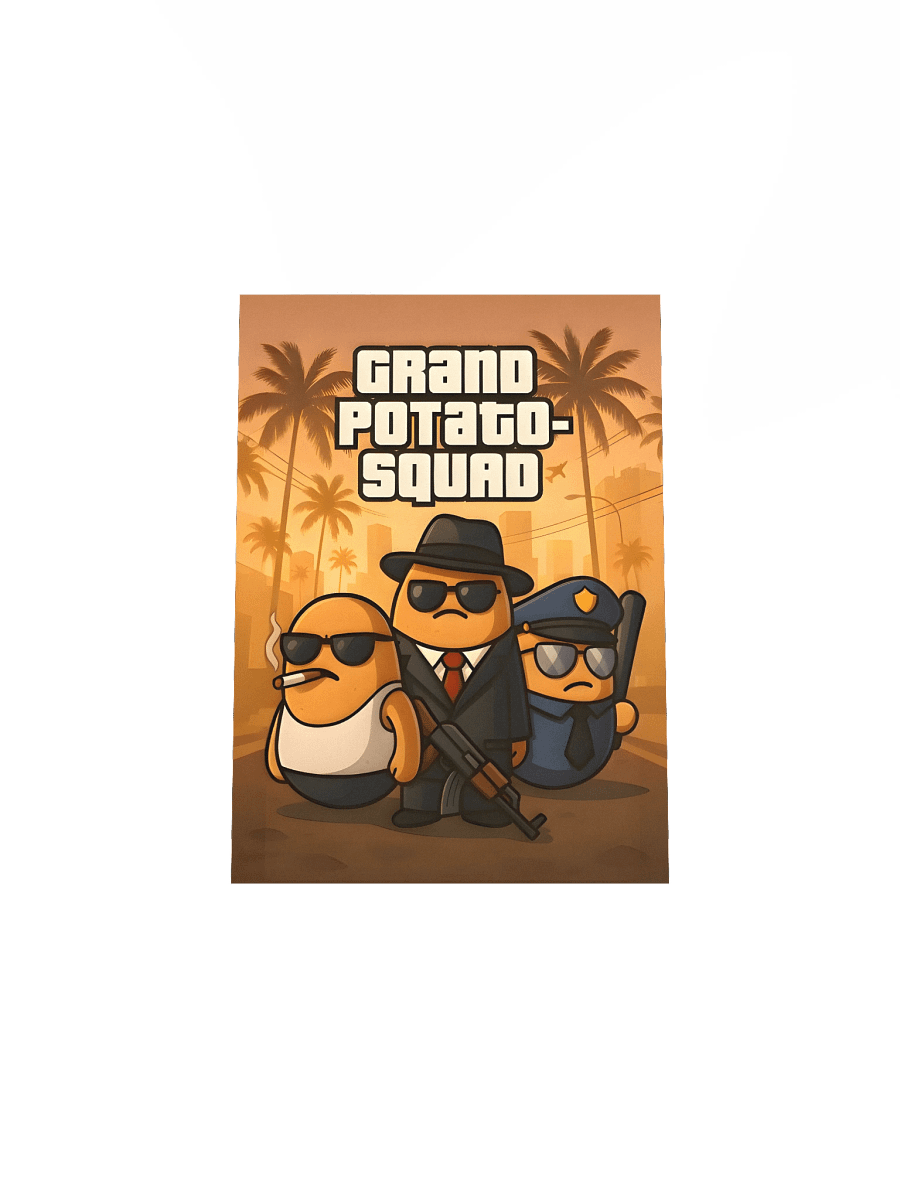 GRAND POTATO-SQUAD – Poster product image (12)