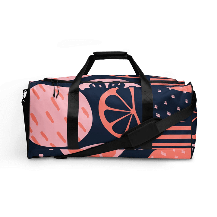 Citrus Circles All-Over Duffle Bag product image (1)