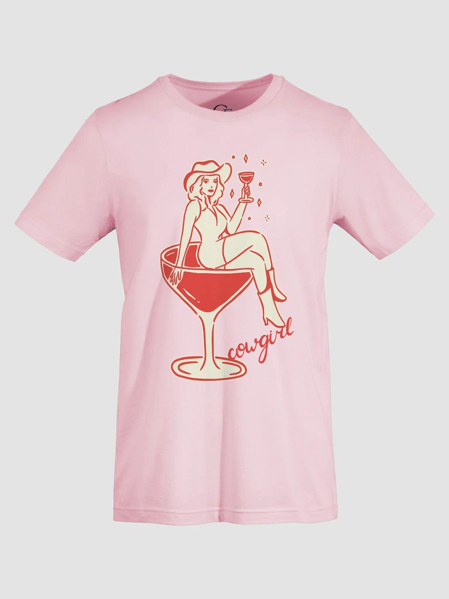 Cowgirl Martini Bella Canvas Tee Shiny product image (38)