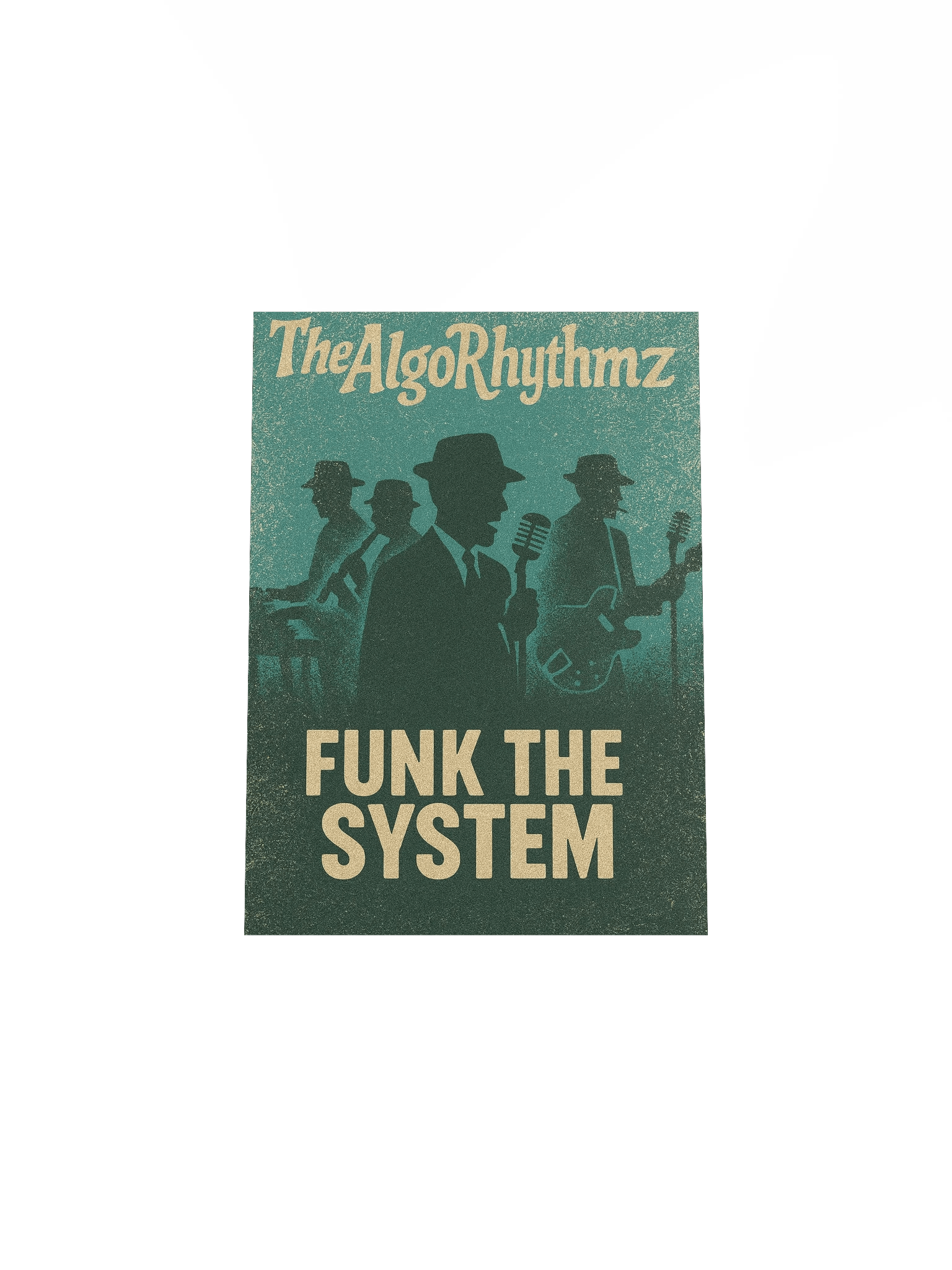 The AlgoRhythmz - "Funk the System" (Official Poster) product image (13)
