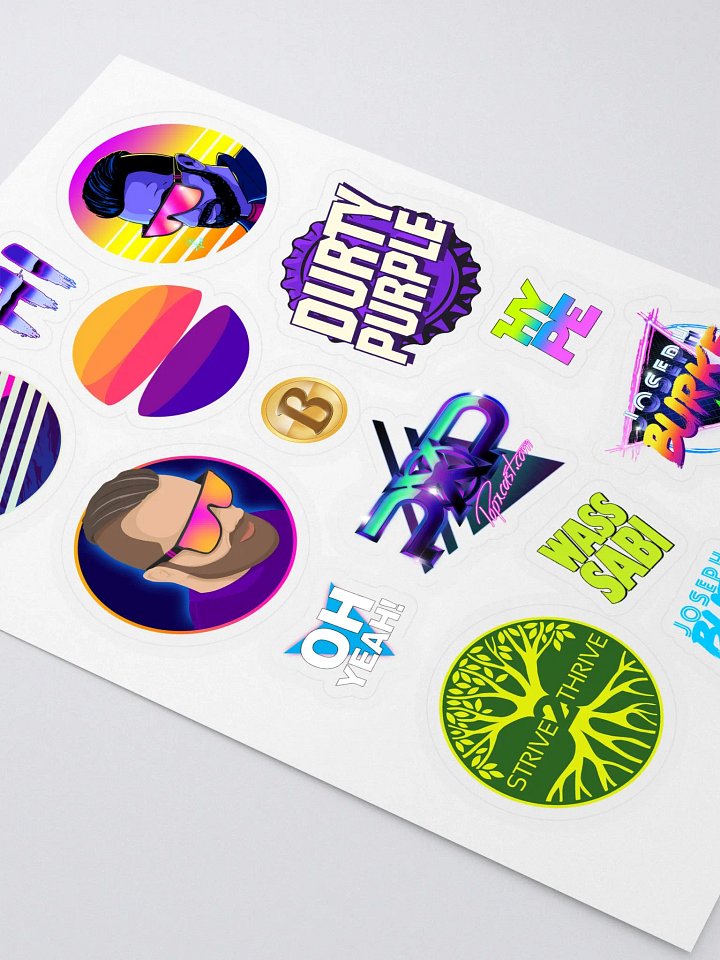 Official Joseph Burke Arts Universe Stickers product image (2)