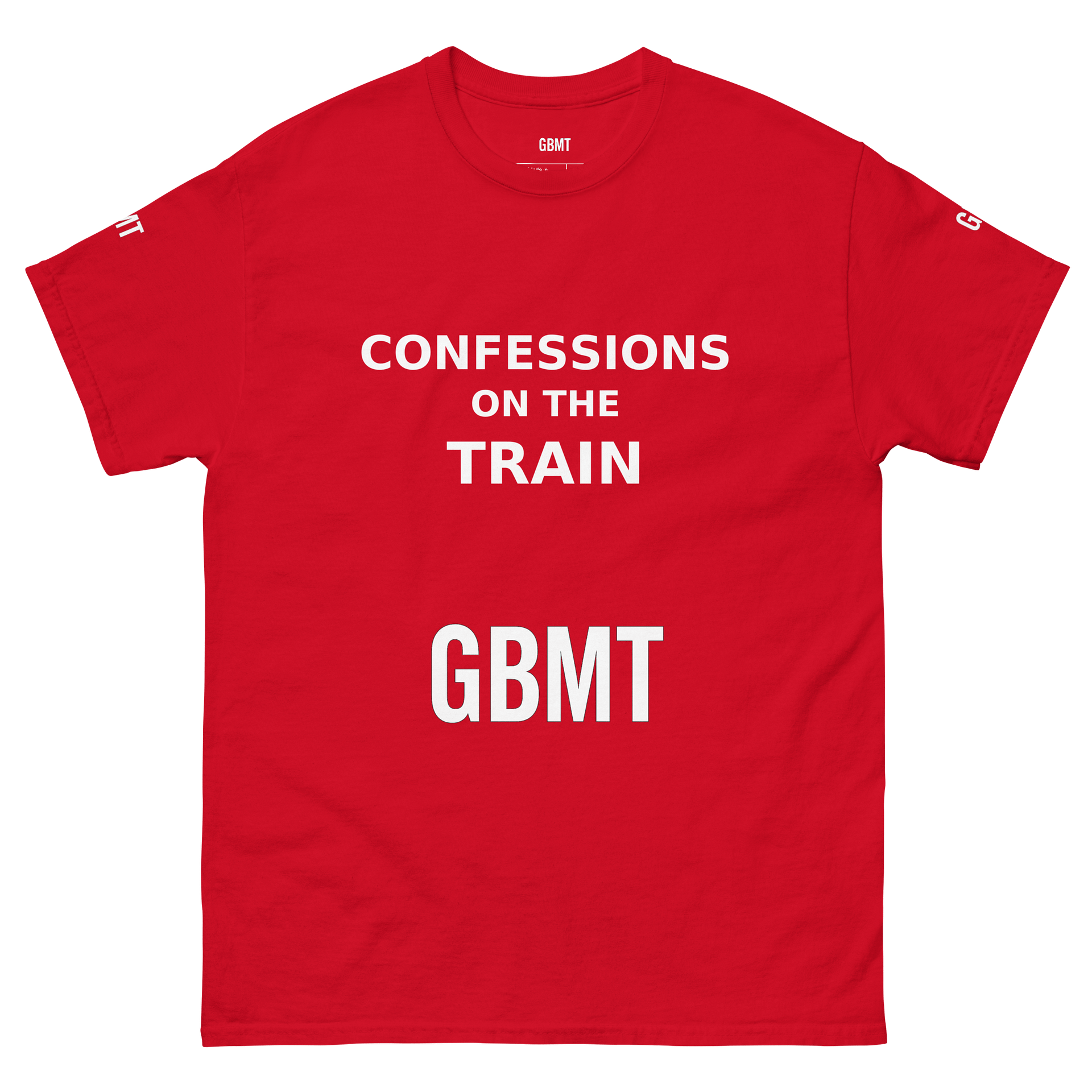 Confessions on the Train -GBMT Edition Street Tee product image (2)