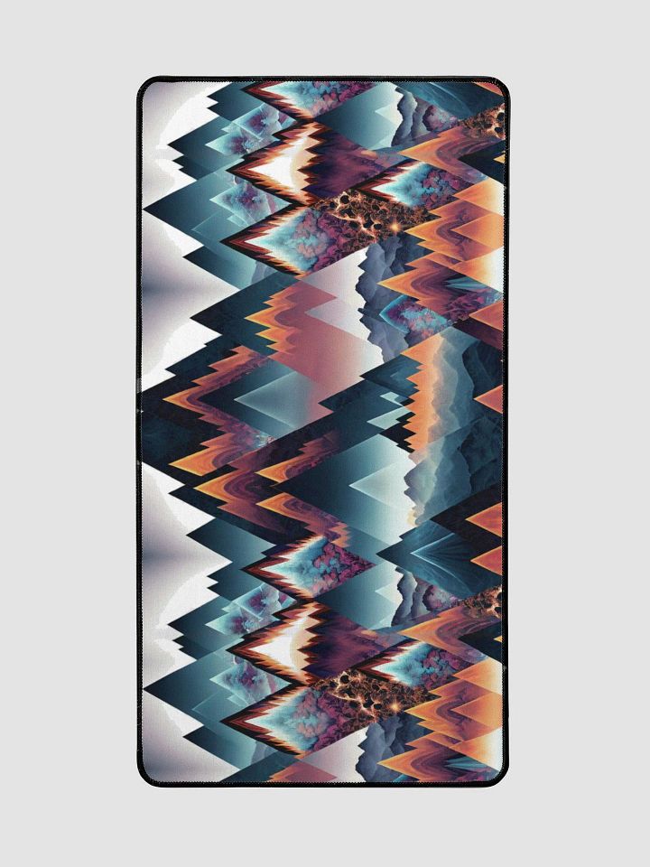 Desk Mat (31.5x15.5 inches) - Modern Rustic Boho Mountains product image (2)