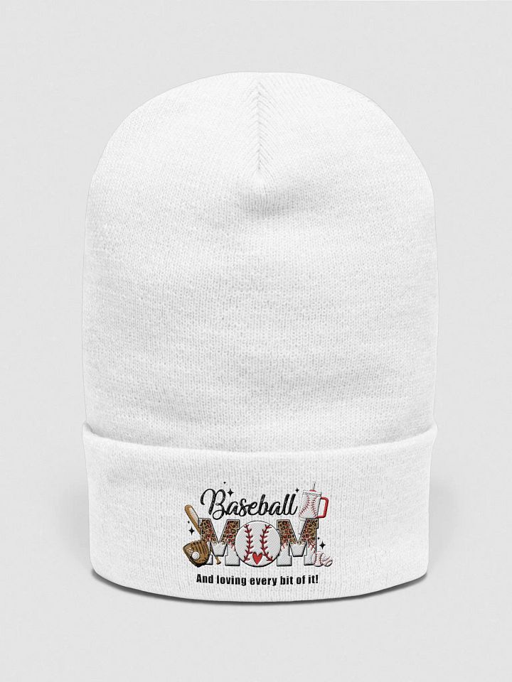 Baseball Mom Beanie product image (1)