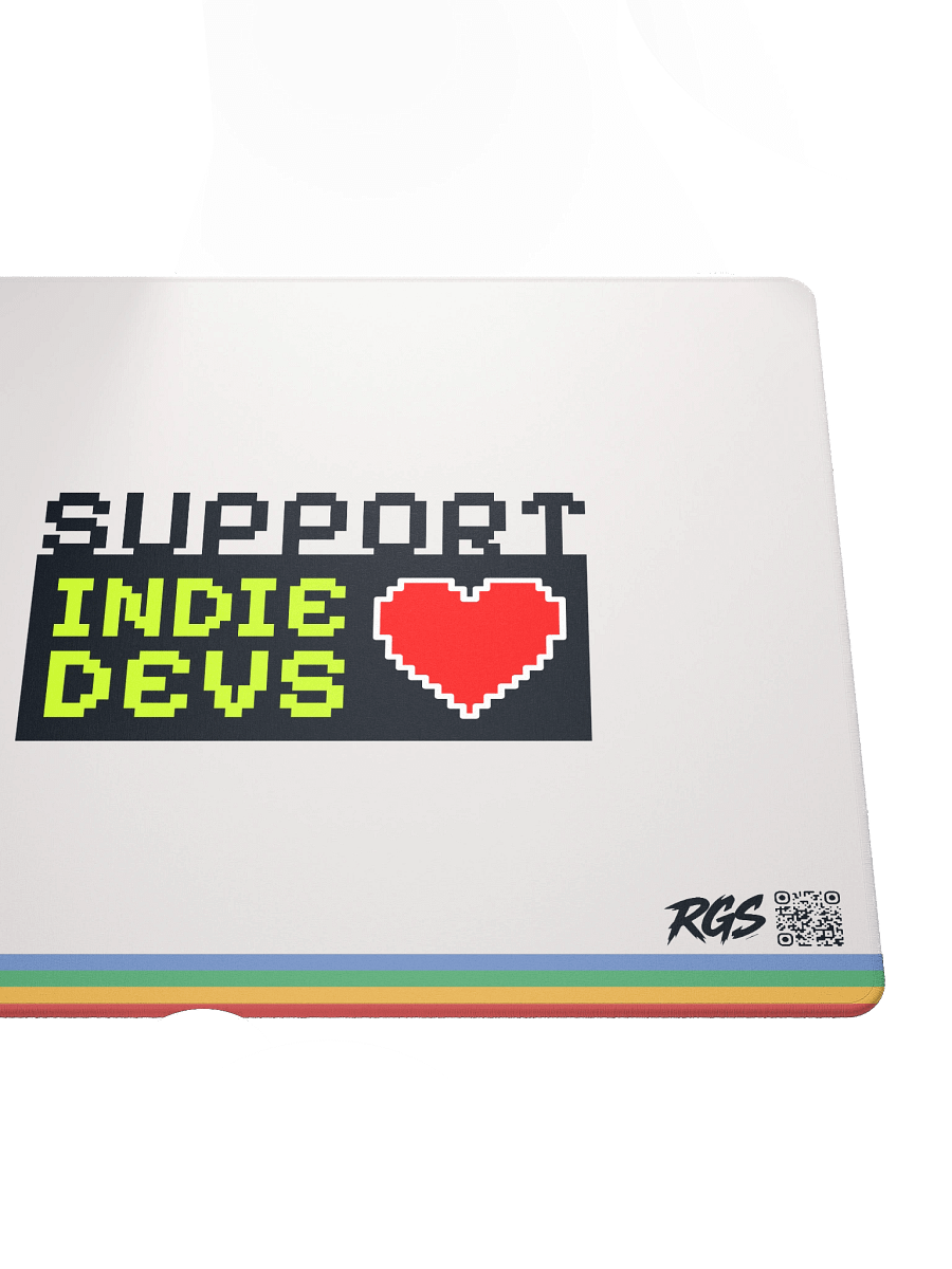 Support Indie Devs Mouse Pad – Gaming Desk Mat product image (5)