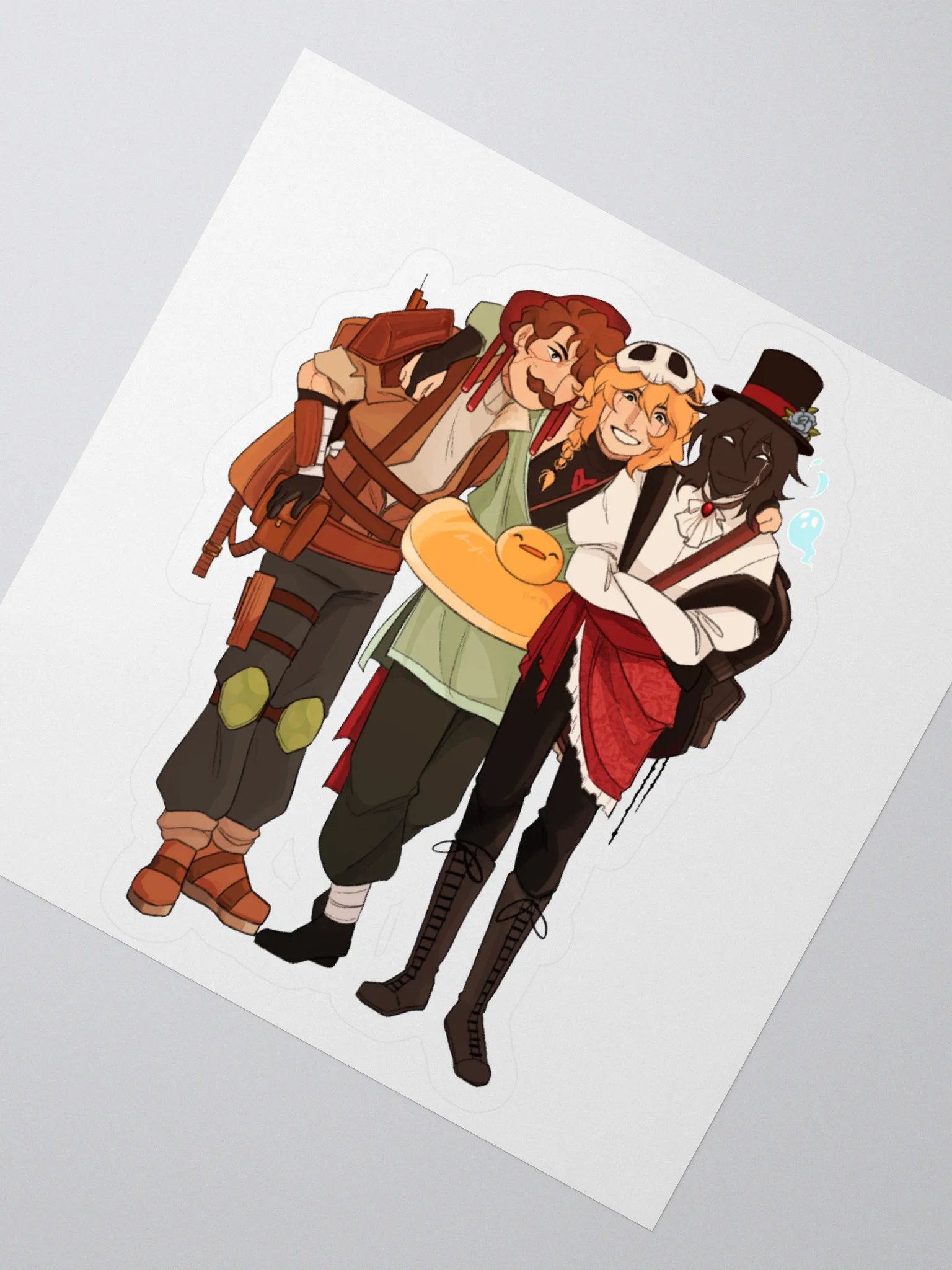 A Chaotic Trio - Sticker product image (2)