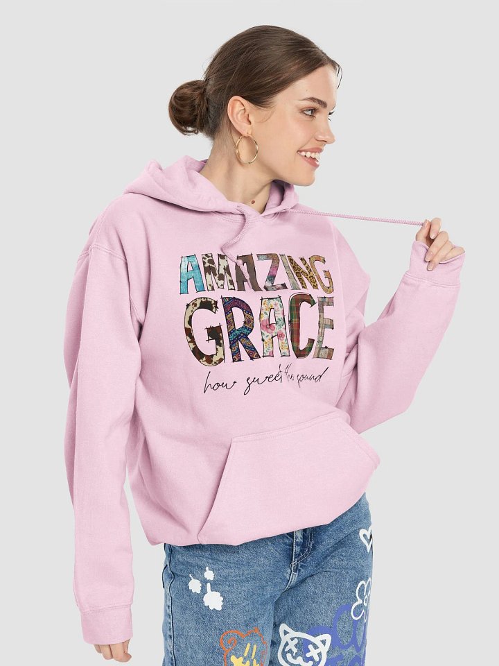 Amazing Grace Patterned Hoodie product image (1)
