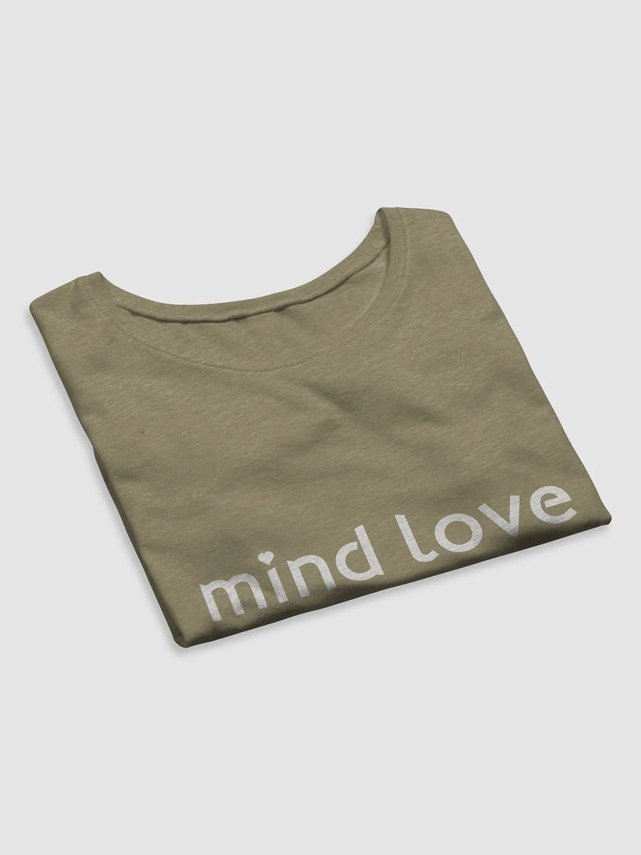 Mind Love Heather Green Crop Tee product image (4)