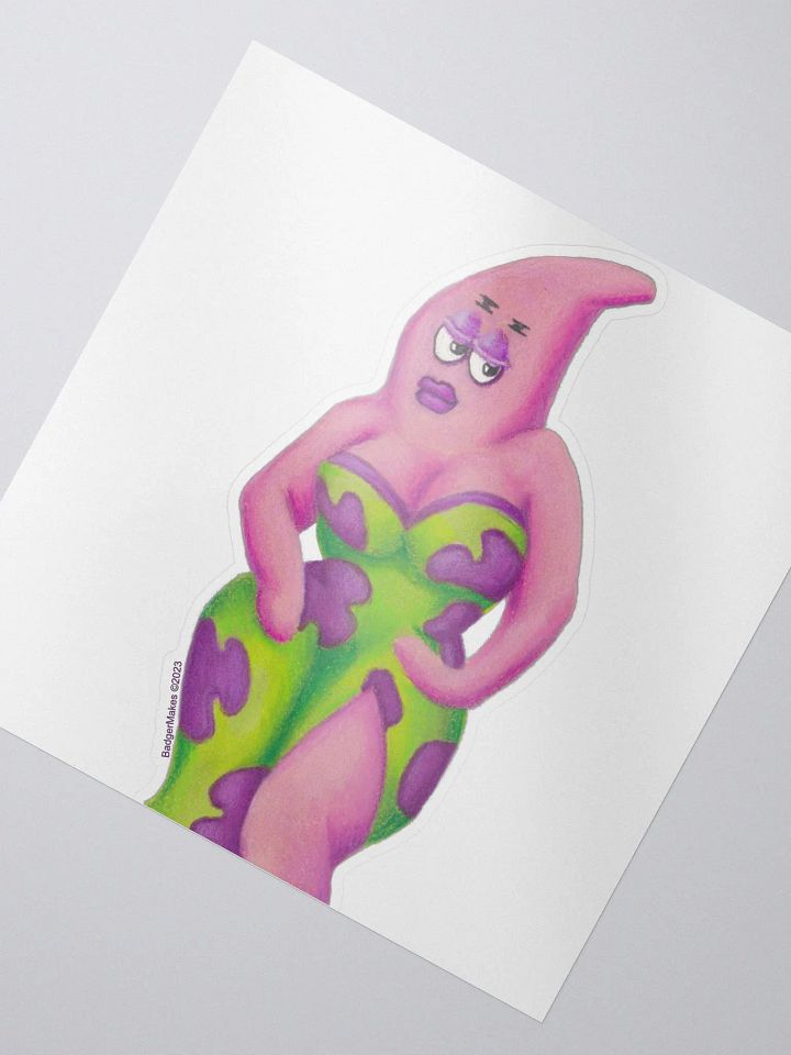 Sexy Starfish Sticker product image (2)