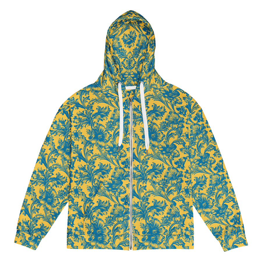 Fleur Royale | Recycled ZIP Unisex Hoodie product image (2)