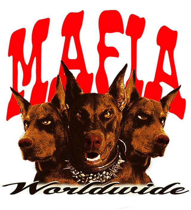 MAFIA DOGS TEE-BLACK product image (2)