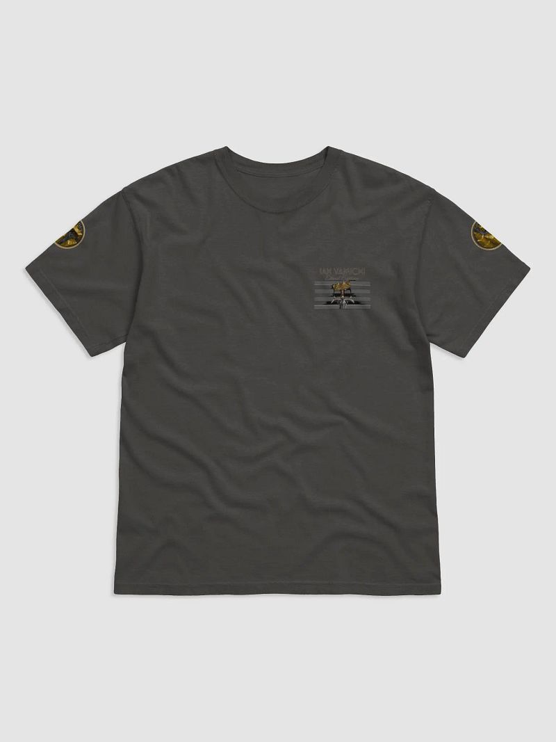 Golden Crown Emblem Cotton T-Shirt