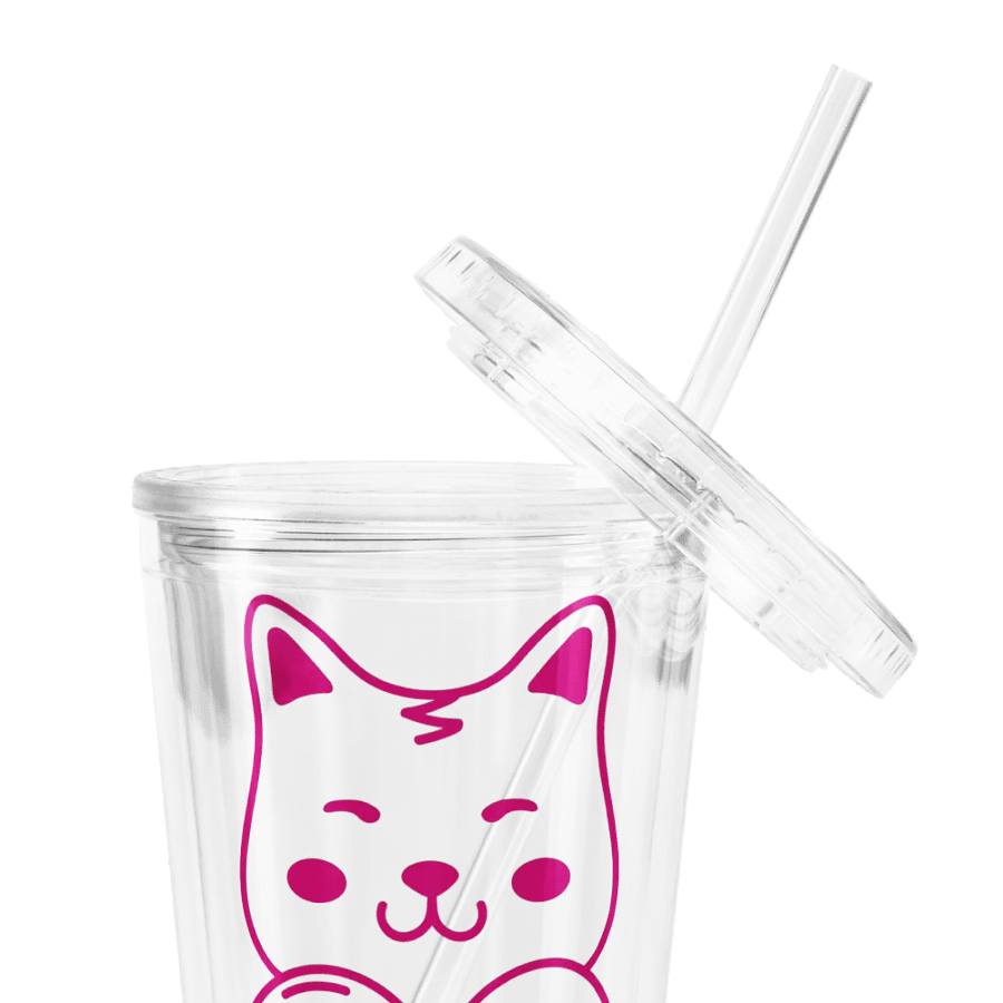 Doggy Heart: Clear Hard Plastic Cup product image (5)
